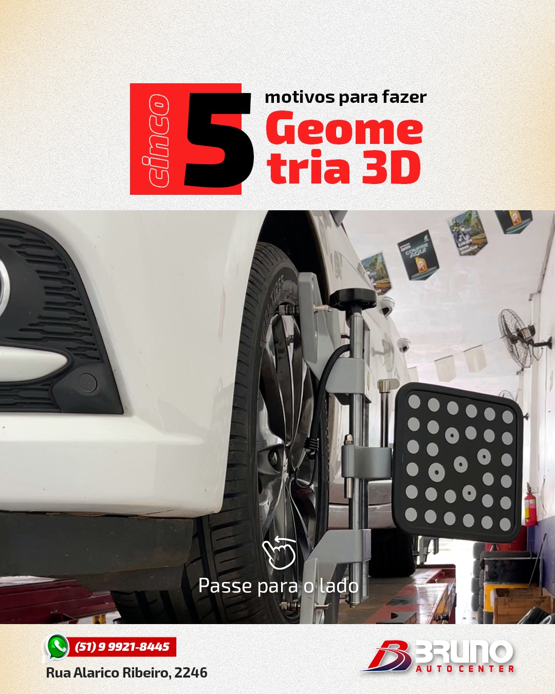 Geometria 3D na Bruno Auto Center